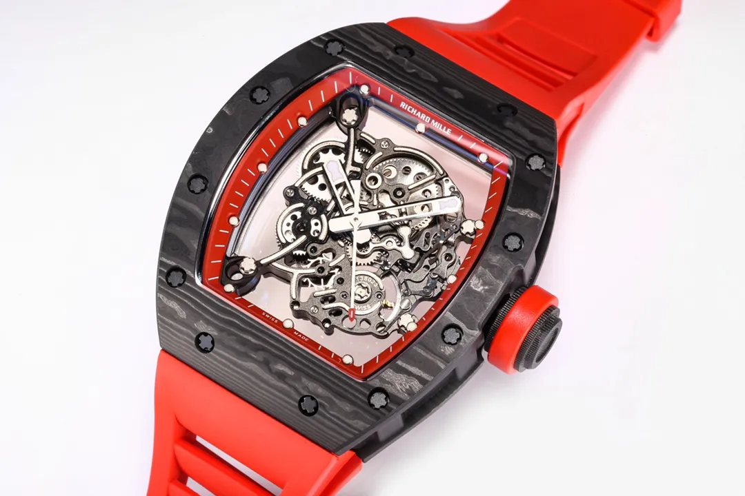 Richard Mille RM055 Red Carbon Fiber Watch
