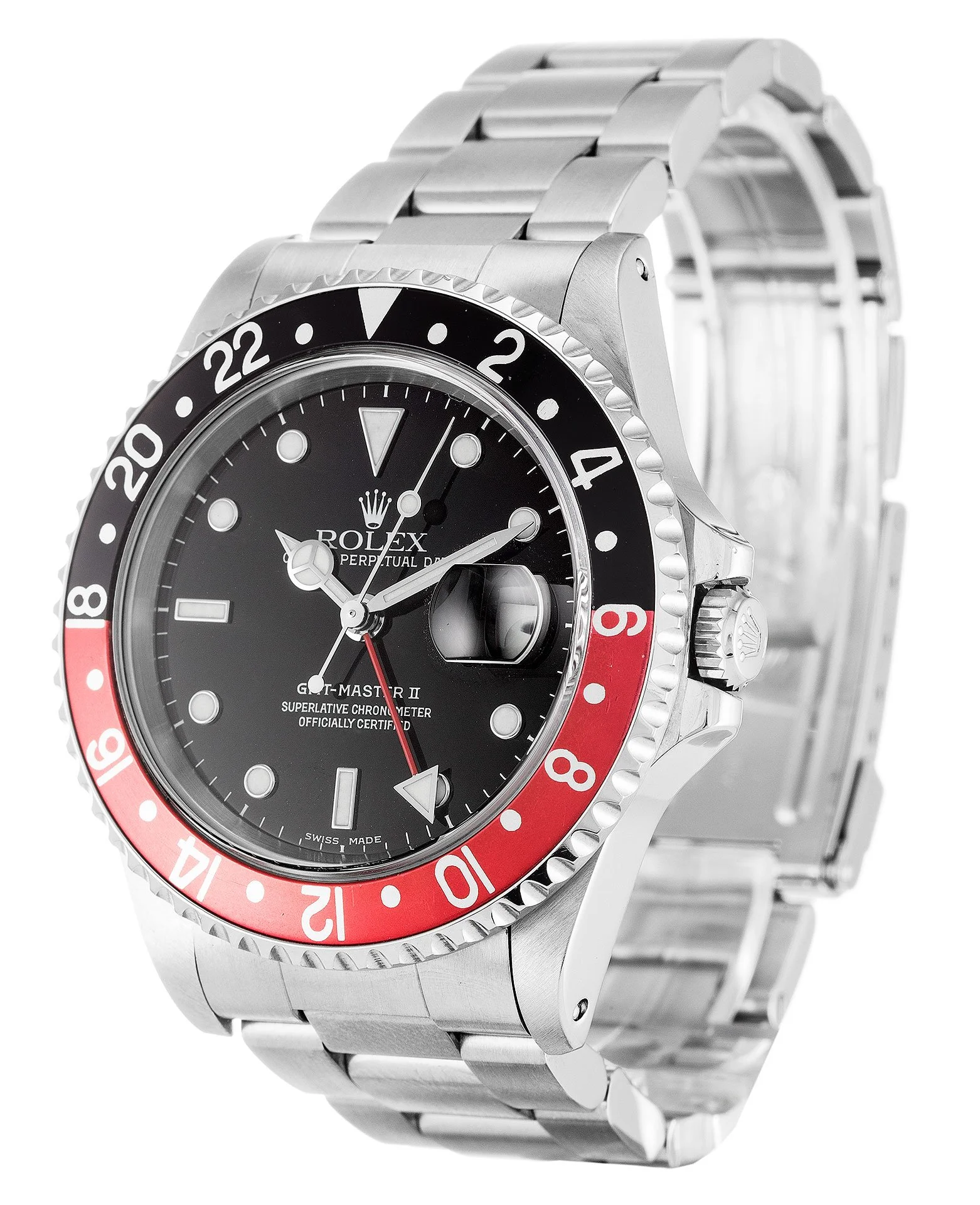 Rolex GMT-Master II 40mm Black Dial 16710  Coke