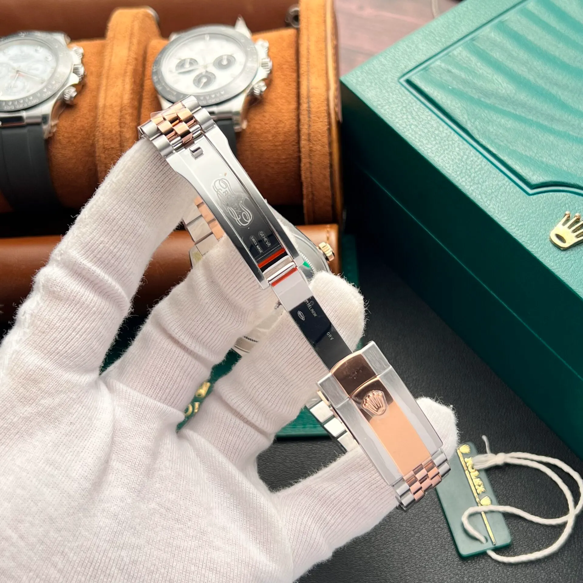 Superclone Rolex Datejust 41 mm Chocolate Dial 126331 Jubilee