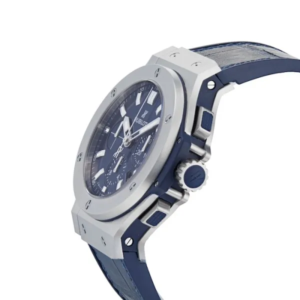 Hublot Big Bang Men Automatic Blue Alligator Watch 301.SX.7170.LR