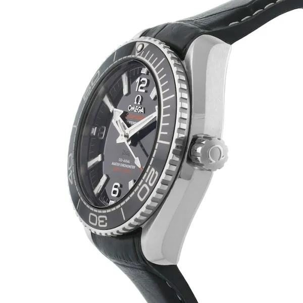 Omega Planet Ocean Men Automatic Black Leather Watch O21533402001001
