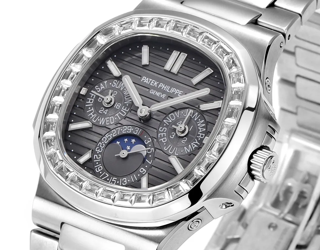 Patek Philippe Nautilus Grey Complication Watch