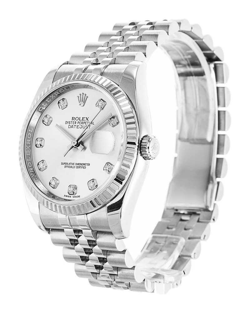 Rolex Datejust 36mm White Dial 116234