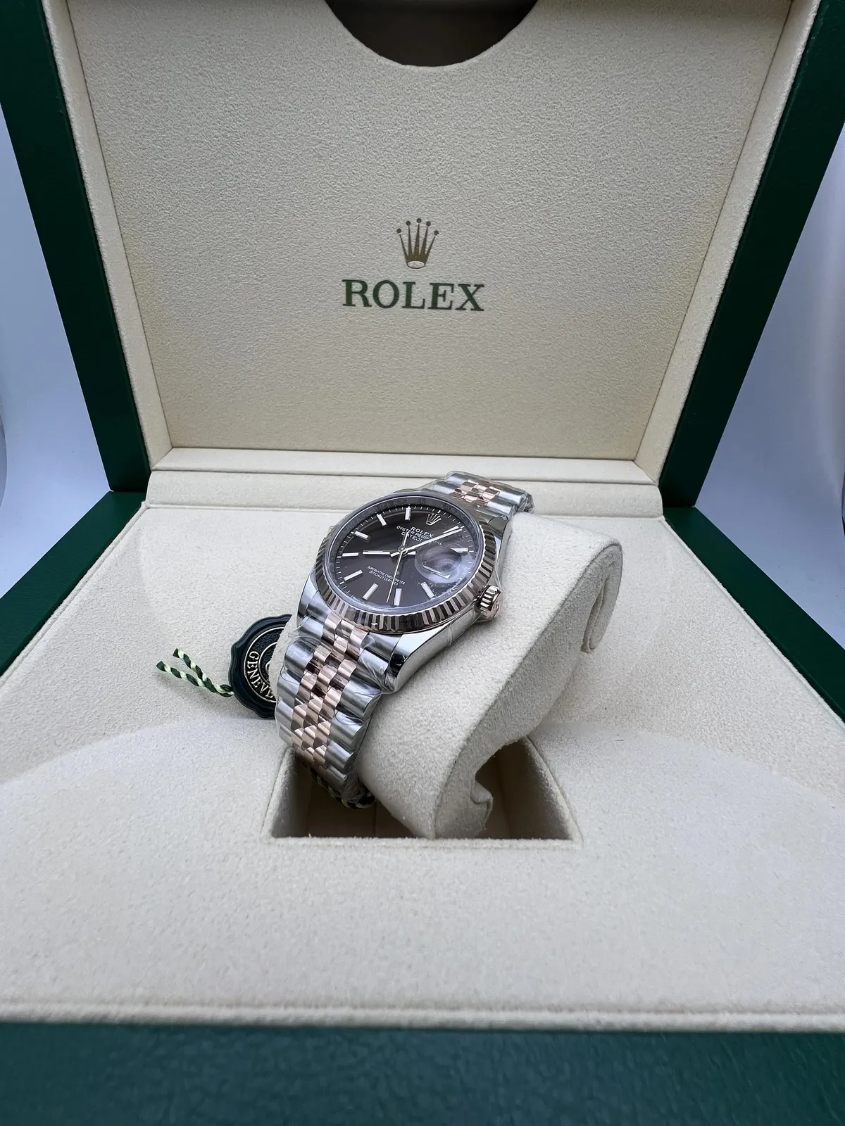 Superclone Rolex Datejust 36 mm Chocolate Dial 126231 Jubilee