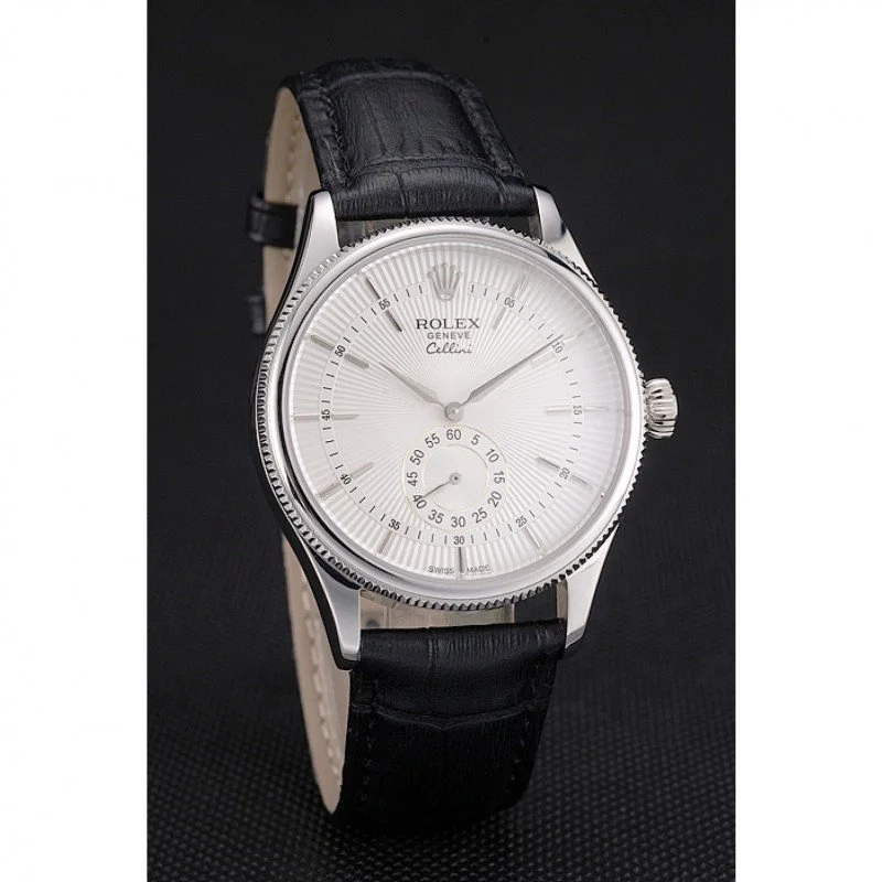 Superclone Rolex Cellini 38mm White Dial REP016811