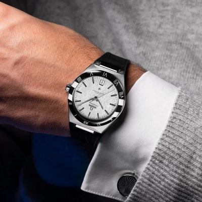 Omega Constellation Men Automatic Grey Rubber Watch O13112412106001