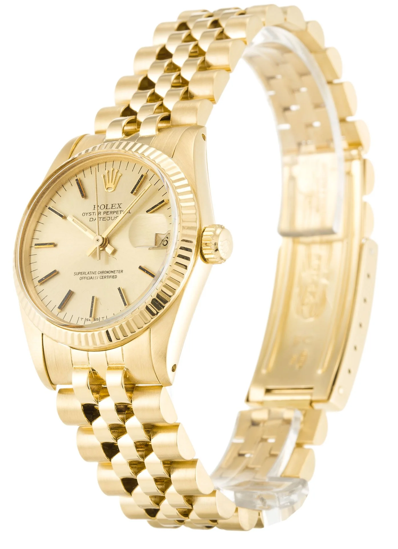 Rolex Datejust Mid-Size 30mm Champagne Dial 6827