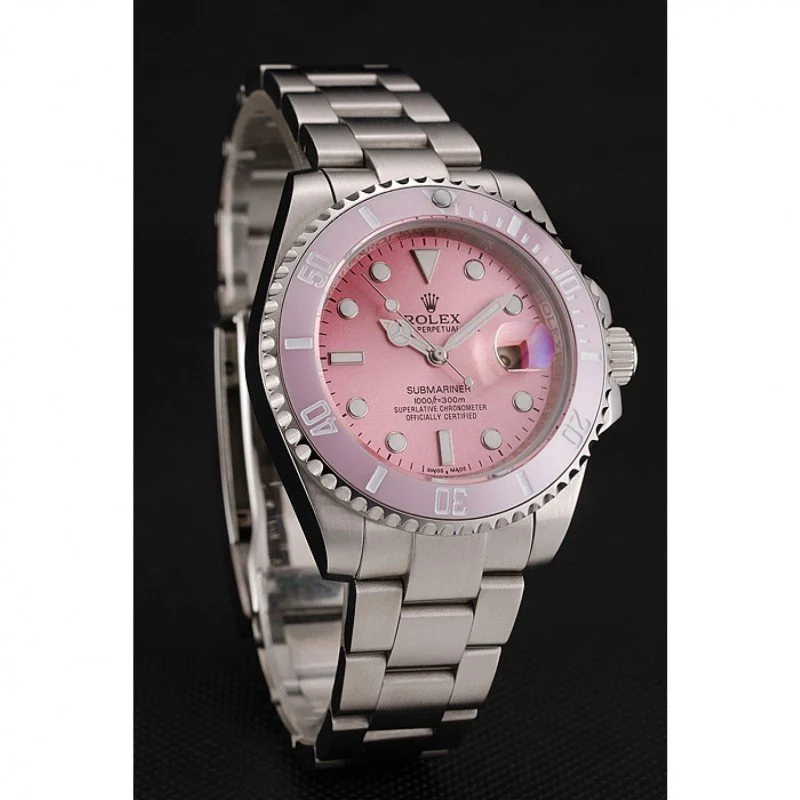 Superclone Rolex Submariner 41mm Pink Dial 1453980