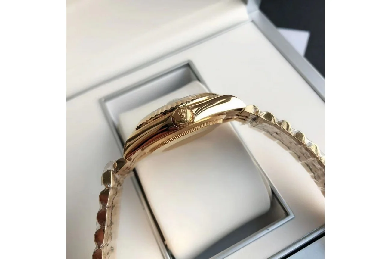 Couple Watches Rolex Datejust 36/28mm RG/RG Jub White/Dial