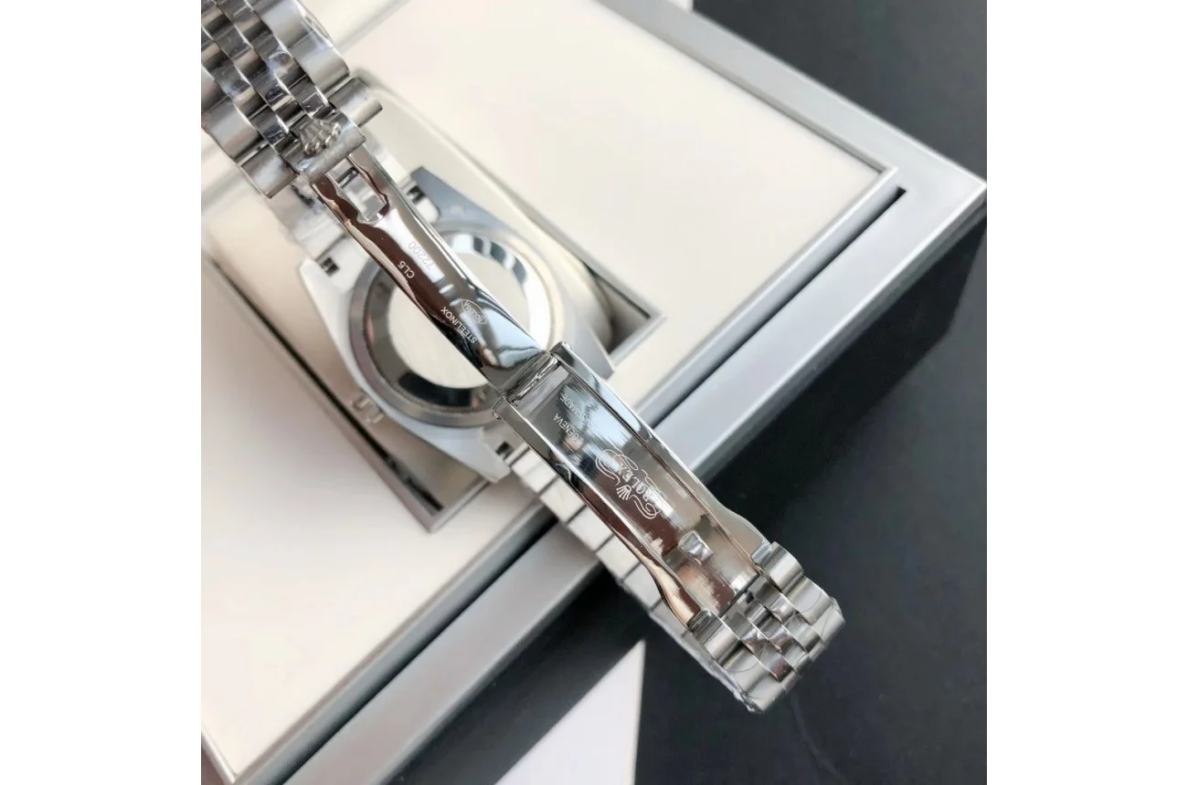 Couple Watches Rolex Datejust 36/28mm SS/SS Jub Green/Dia