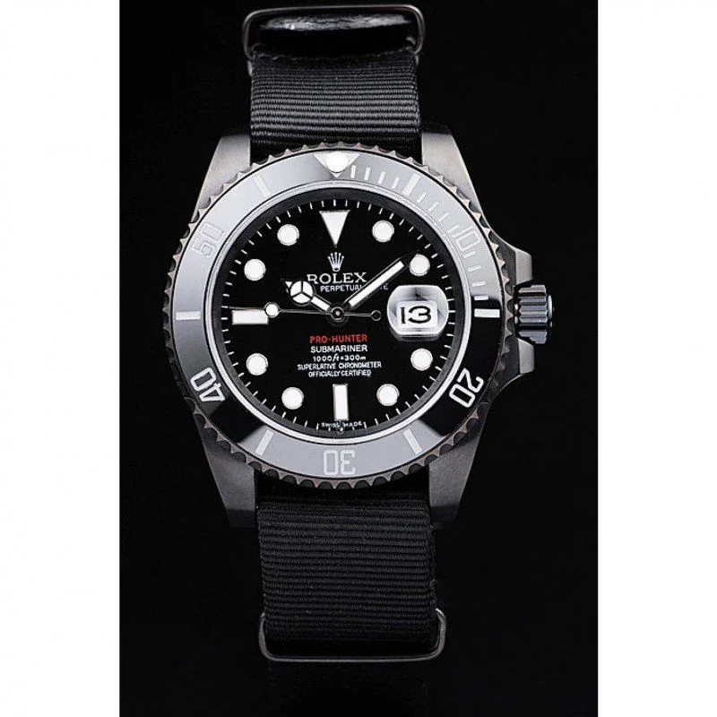 Superclone Rolex Submariner 39mm Black Dial REP016826