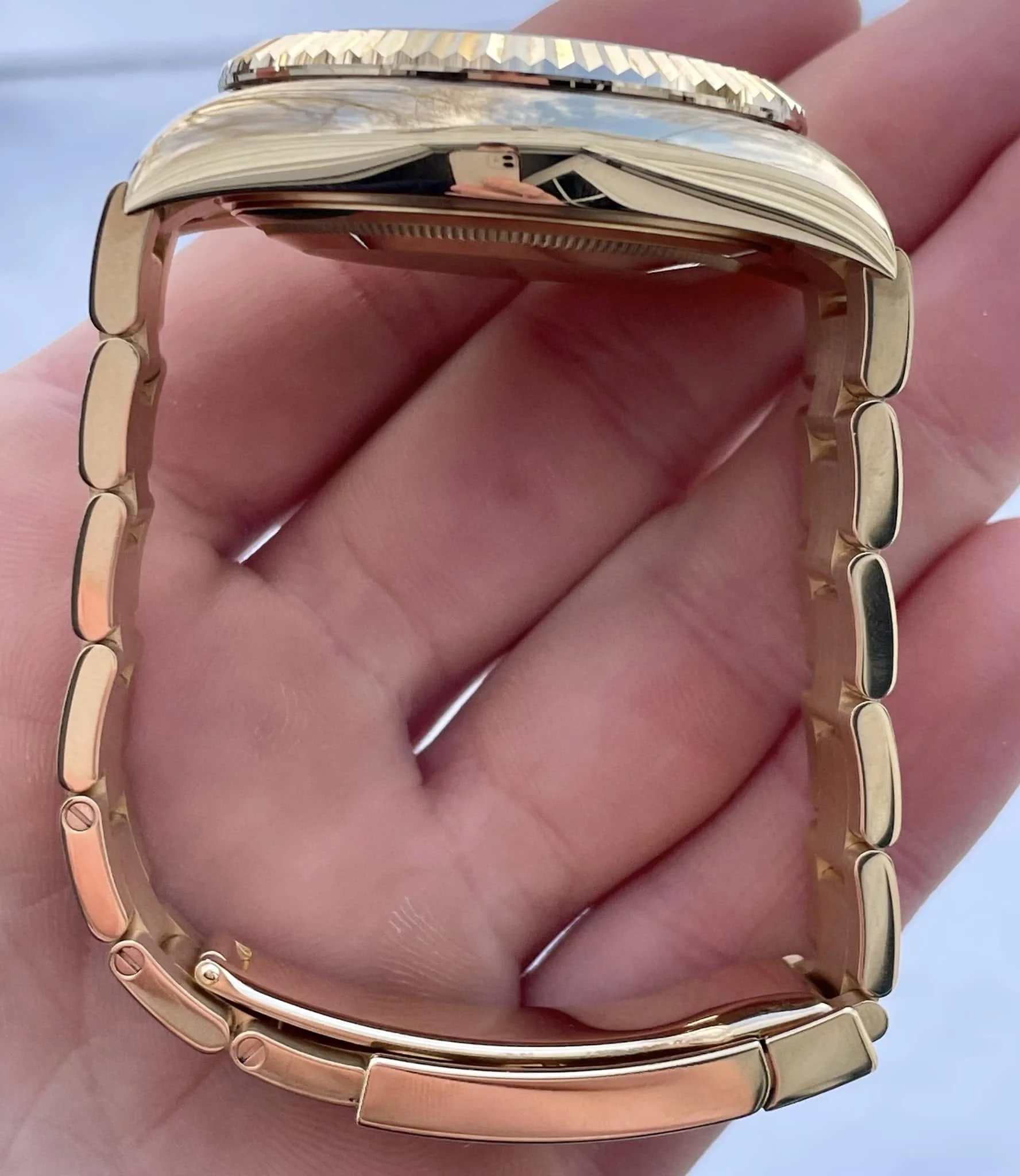 Superclone Rolex Sky-Dweller 42 mm Intense white Dial 336938