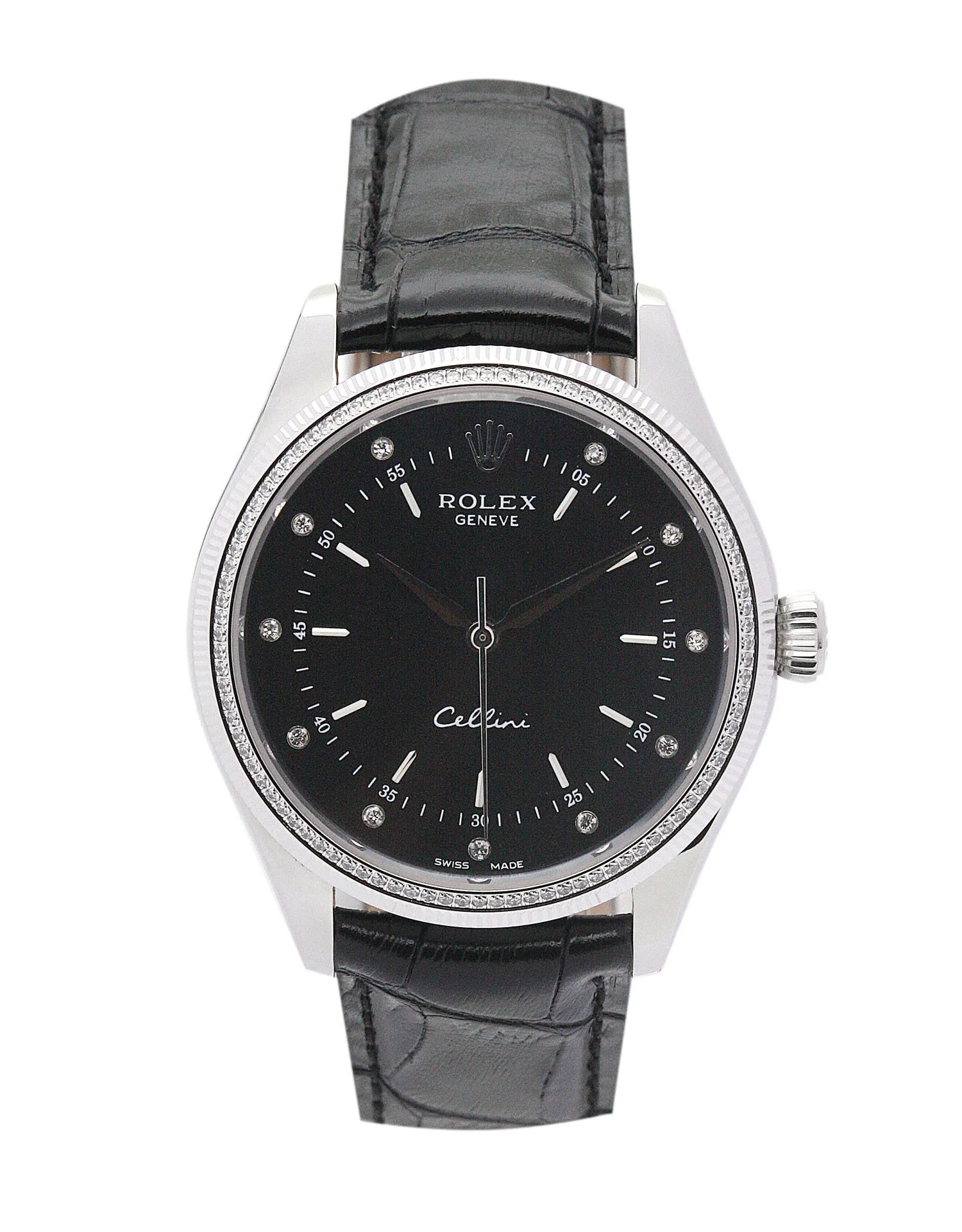 Rolex Cellini 39.5mm Black Dial 5310