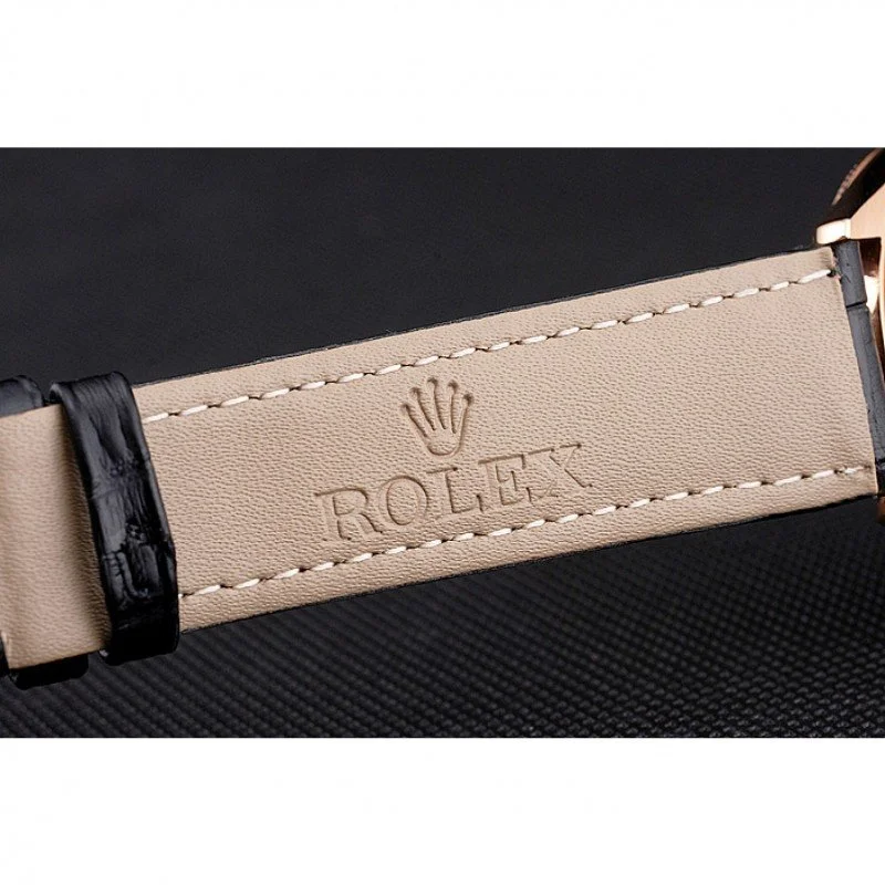 Superclone Rolex Cellini 38mm Black Dial REP016815