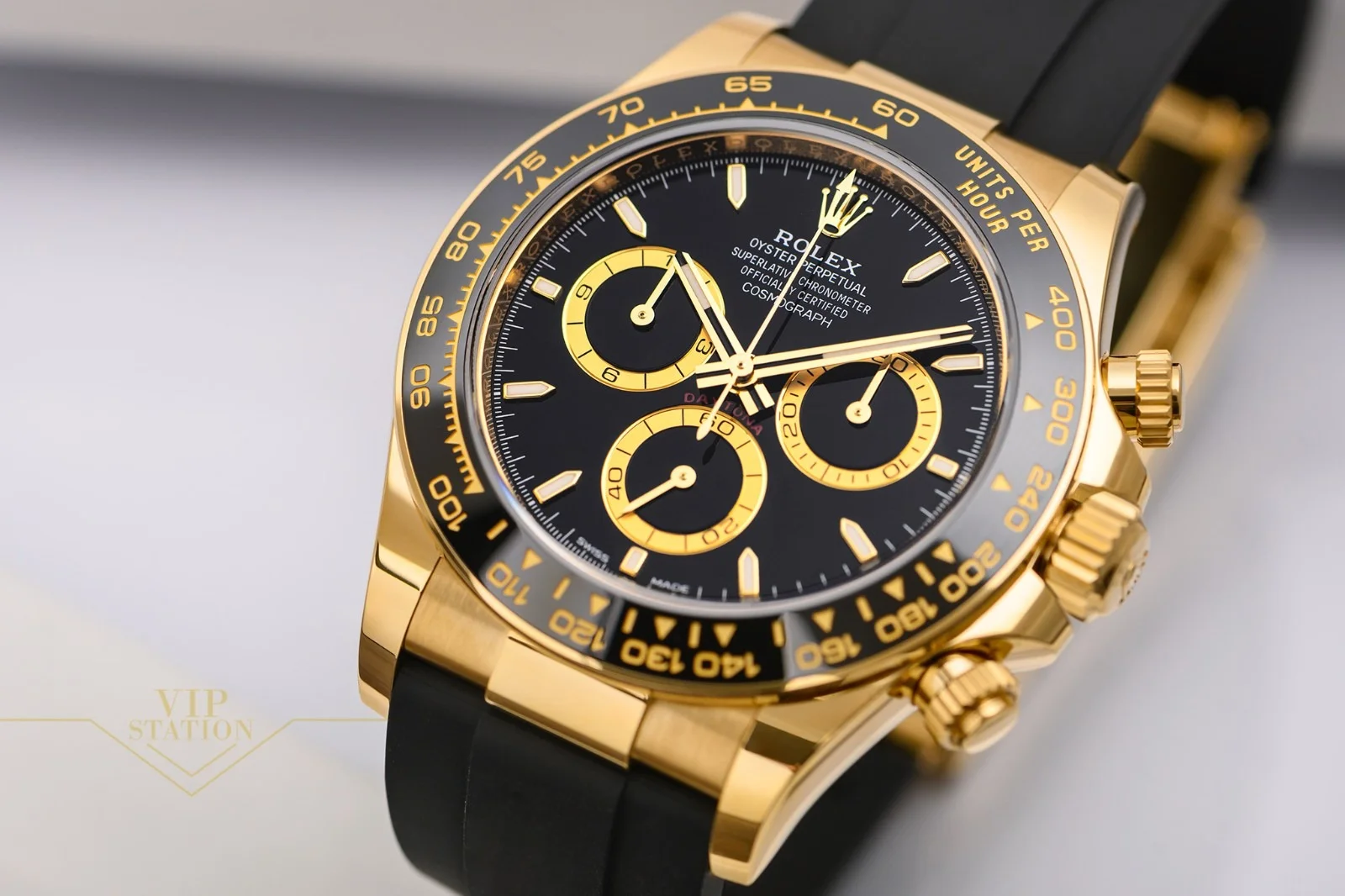 Superclone Rolex Daytona 40 mm Black Dial 126518LN
