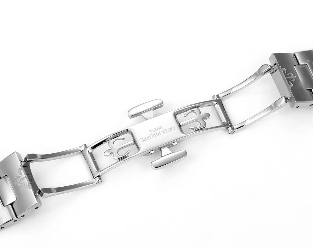 Patek Philippe Silver Nautilus Watch