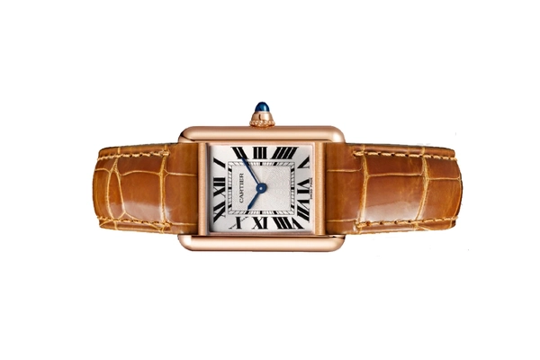 Cartier Tank Louis Women Automatic Silver Alligator Watch WGTA0010