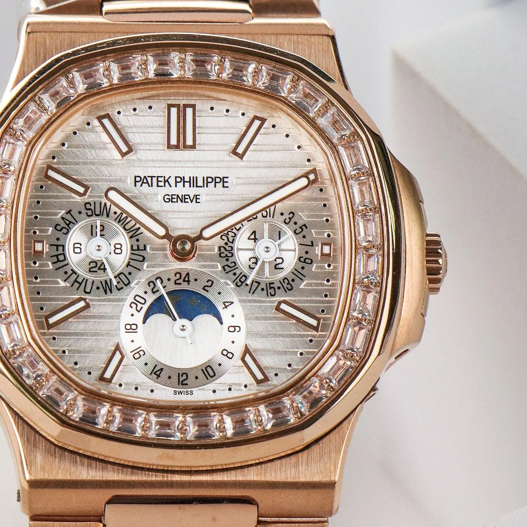 Patek Philippe Rose Gold Nautilus Watch