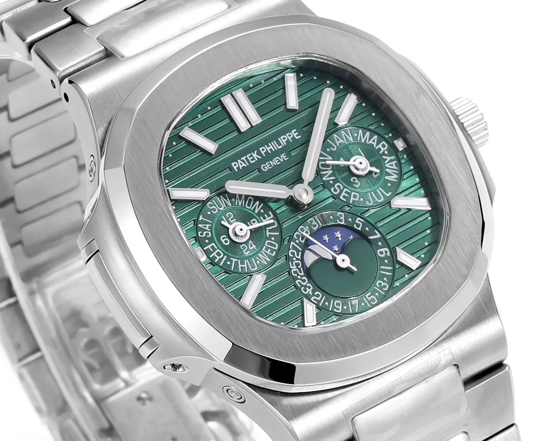 TW Patek Philippe Green Nautilus Watch