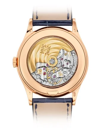 Patek Philippe Complications Rose Gold Diamond   Blue Dial 5396R-015