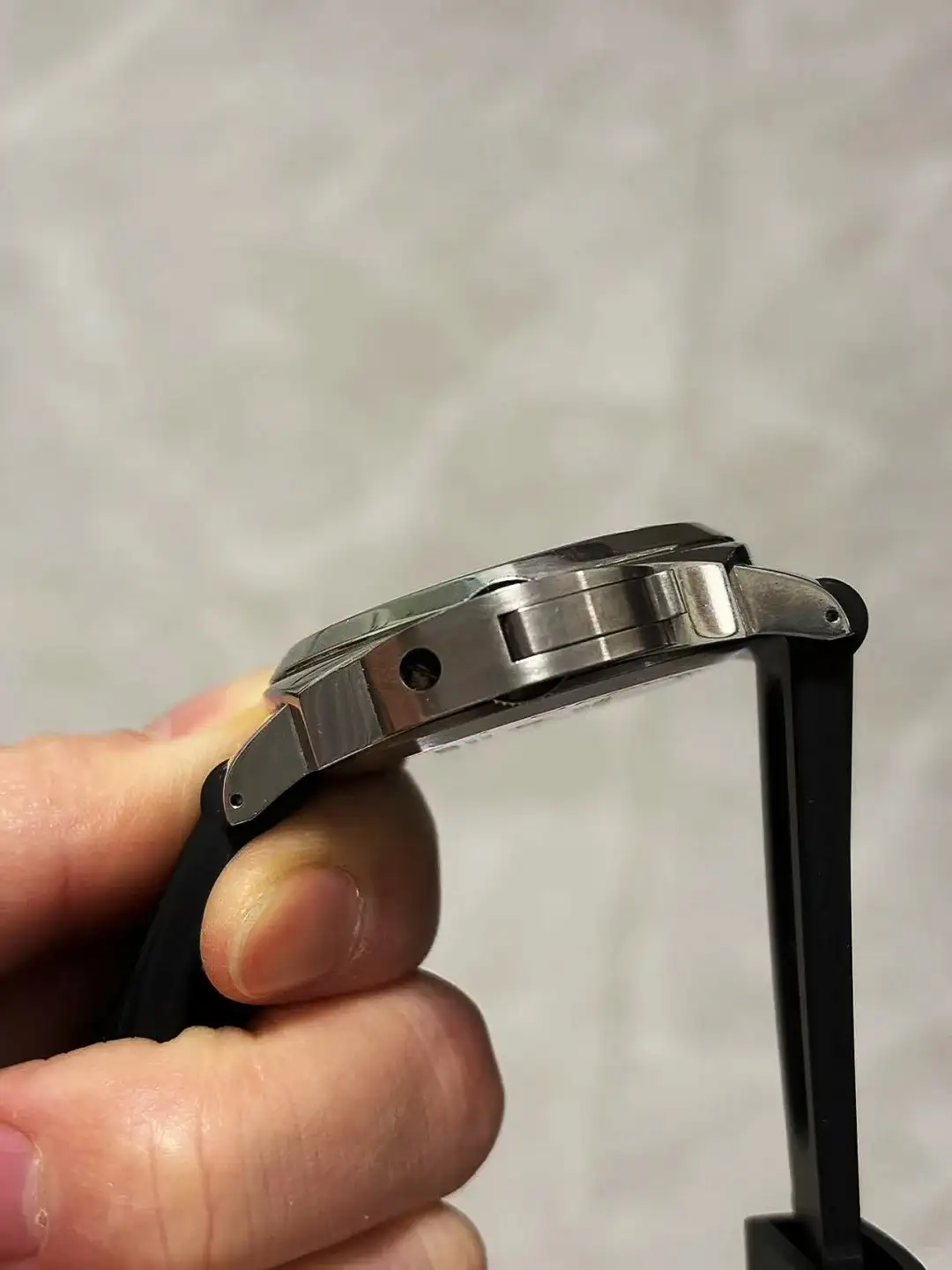 Panerai Luminor Due Men Automatic Black Alligator Watch PAM01250