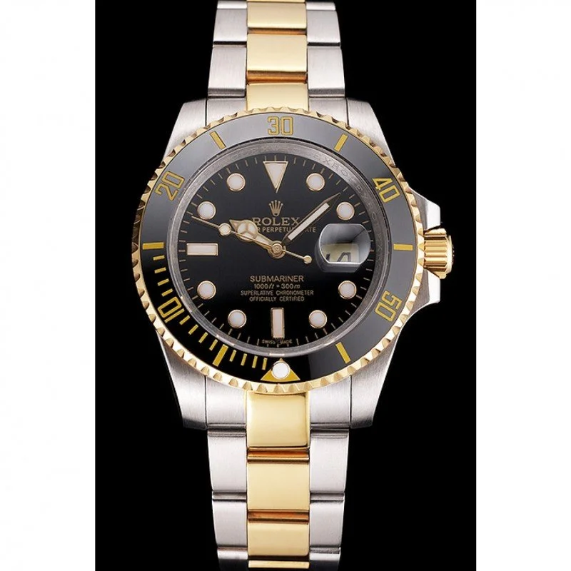 Superclone Rolex Submariner 41mm Black Dial PR16233BG