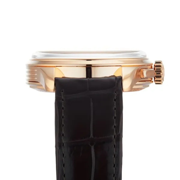 Breitling Premier Men Silver Alligator Watch RB0930371G1P1