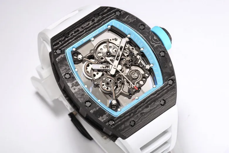 Richard Mille RM055 Black Carbon Fiber Watch