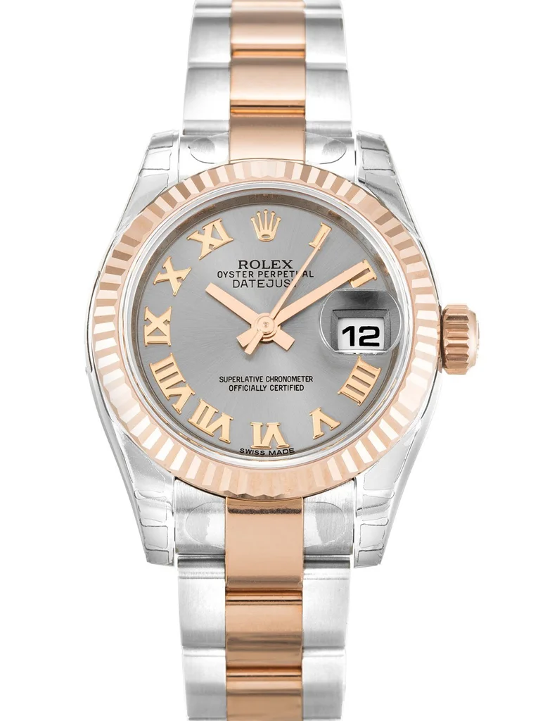 Rolex Lady-Datejust 26mm Rhodium Dial 179171