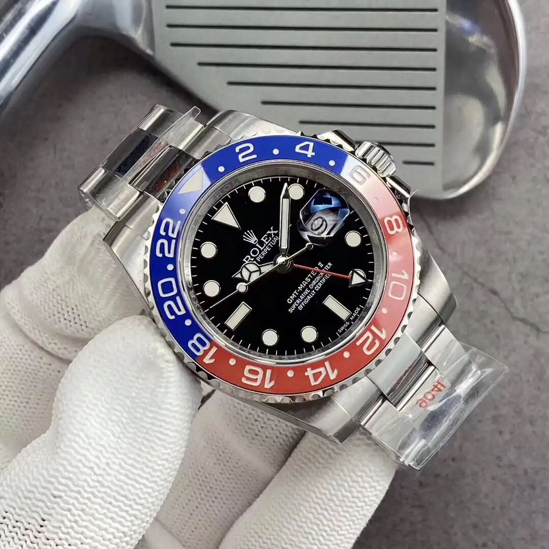 Rolex GMT-Master II 40mm 126710BLRO  Pepsi  Oyster