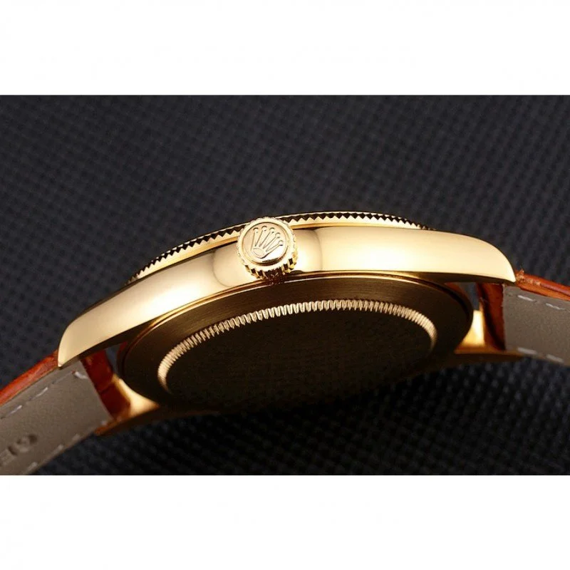 Superclone Rolex Cellini 38mm Gold Dial REP016789