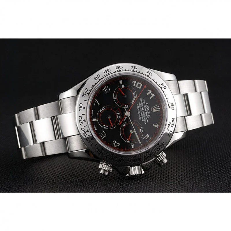 Superclone Rolex Daytona 39mm Black Dial 80296