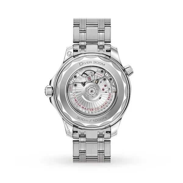 Omega Seamaster Men Automatic Blue Stainless Steel Watch O21030422003001