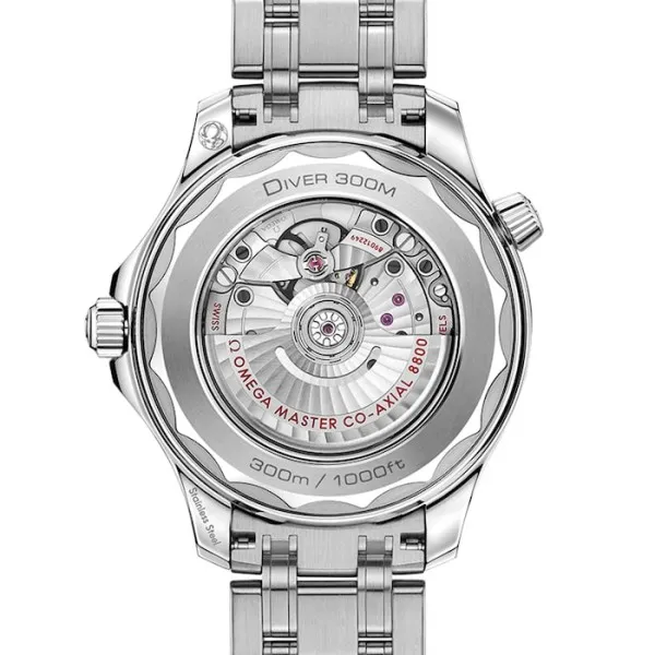 Omega Seamaster Men Automatic Green Stainless Steel Watch O21030422010001