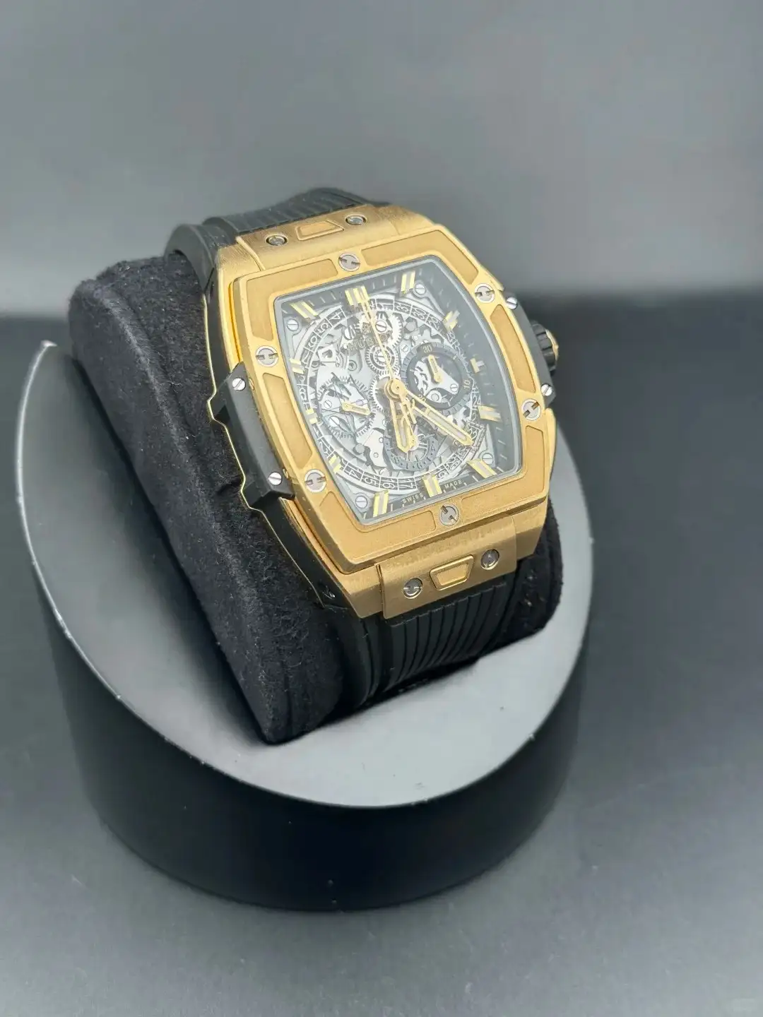 Hublot Spirit Of Big Bang Men Automatic Rubber Watch 642.VX.0130.RX