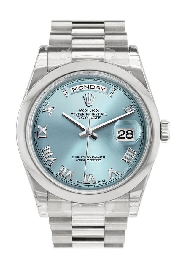 Rolex Day-Date 228396 Men’s 40mm Silver-tone Automatic