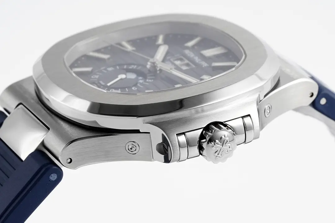 Patek Philippe Blue Nautilus Rubber Watch