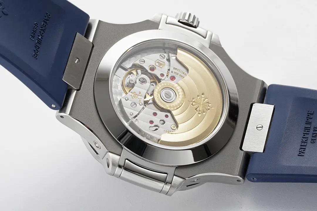 Patek Philippe Blue Nautilus Rubber Watch