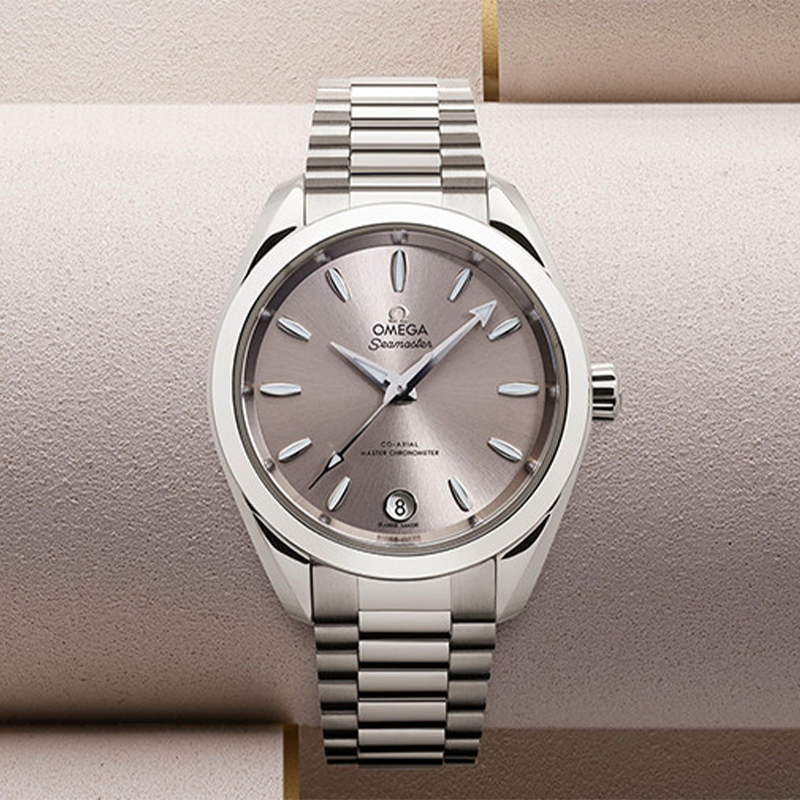 Omega Aquaterra Women Automatic Ivory Stainless Steel Watch O22010342009001