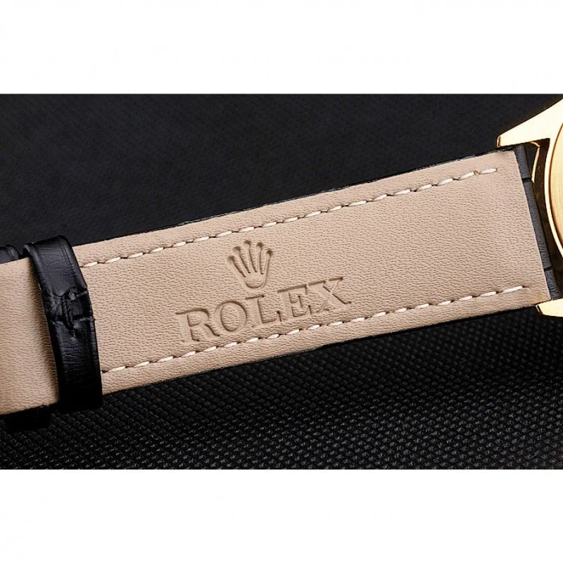 Superclone Rolex Cellini 38mm Black Dial REP016814