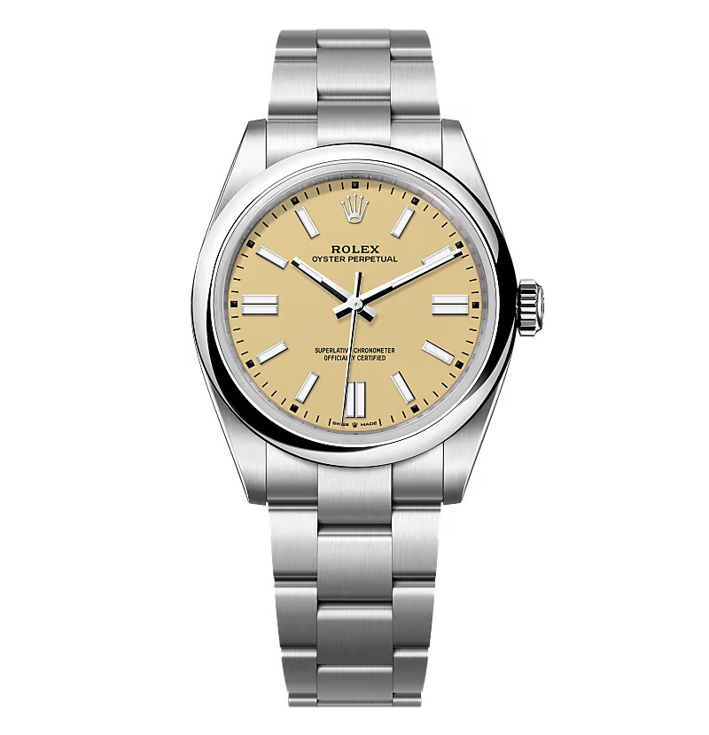 Superclone Rolex Oyster Perpetual 277200 Beige Dial