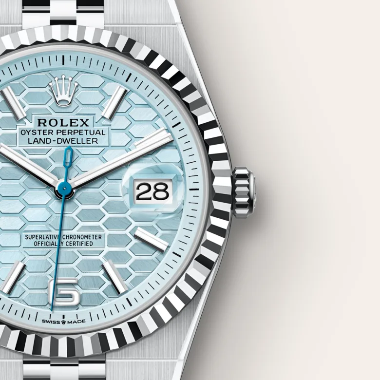 Rolex Land-Dweller 36 Ice Blue