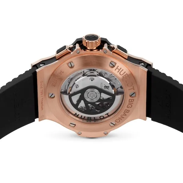 Hublot Big Bang Men Automatic Black Rubber Watch 301.PB.131.RX