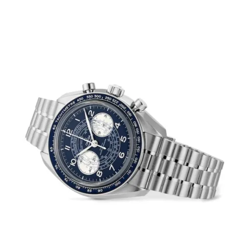 Omega Speedmaster Men Automatic Blue Stainless Steel Watch O32930435103001