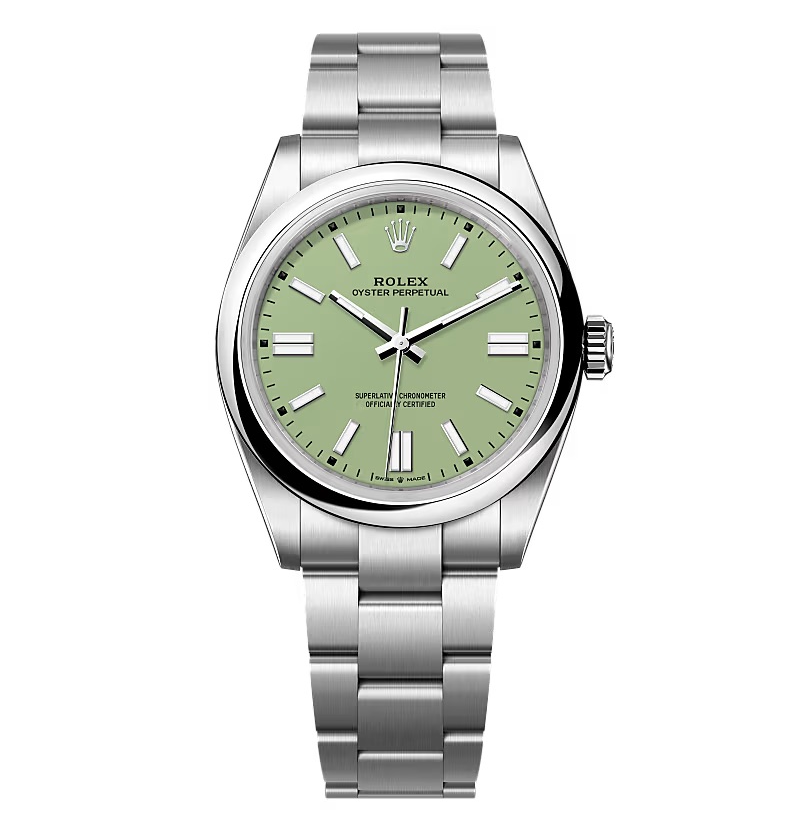 Superclone Rolex Oyster Perpetual 277200 Pistachio Dial