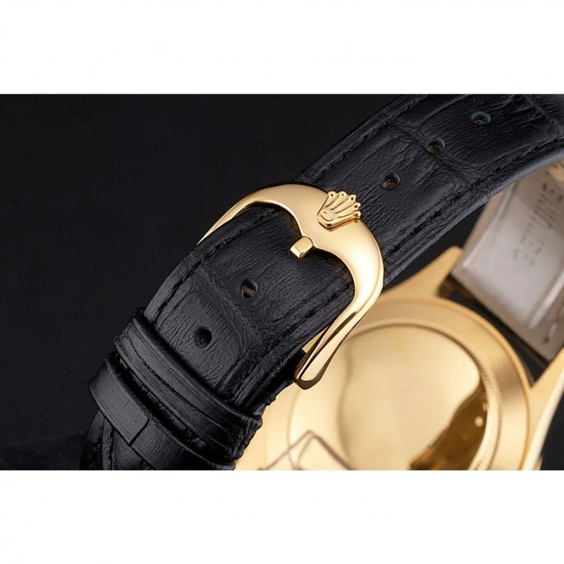 Superclone Rolex Cellini 38mm Black Dial REP016814