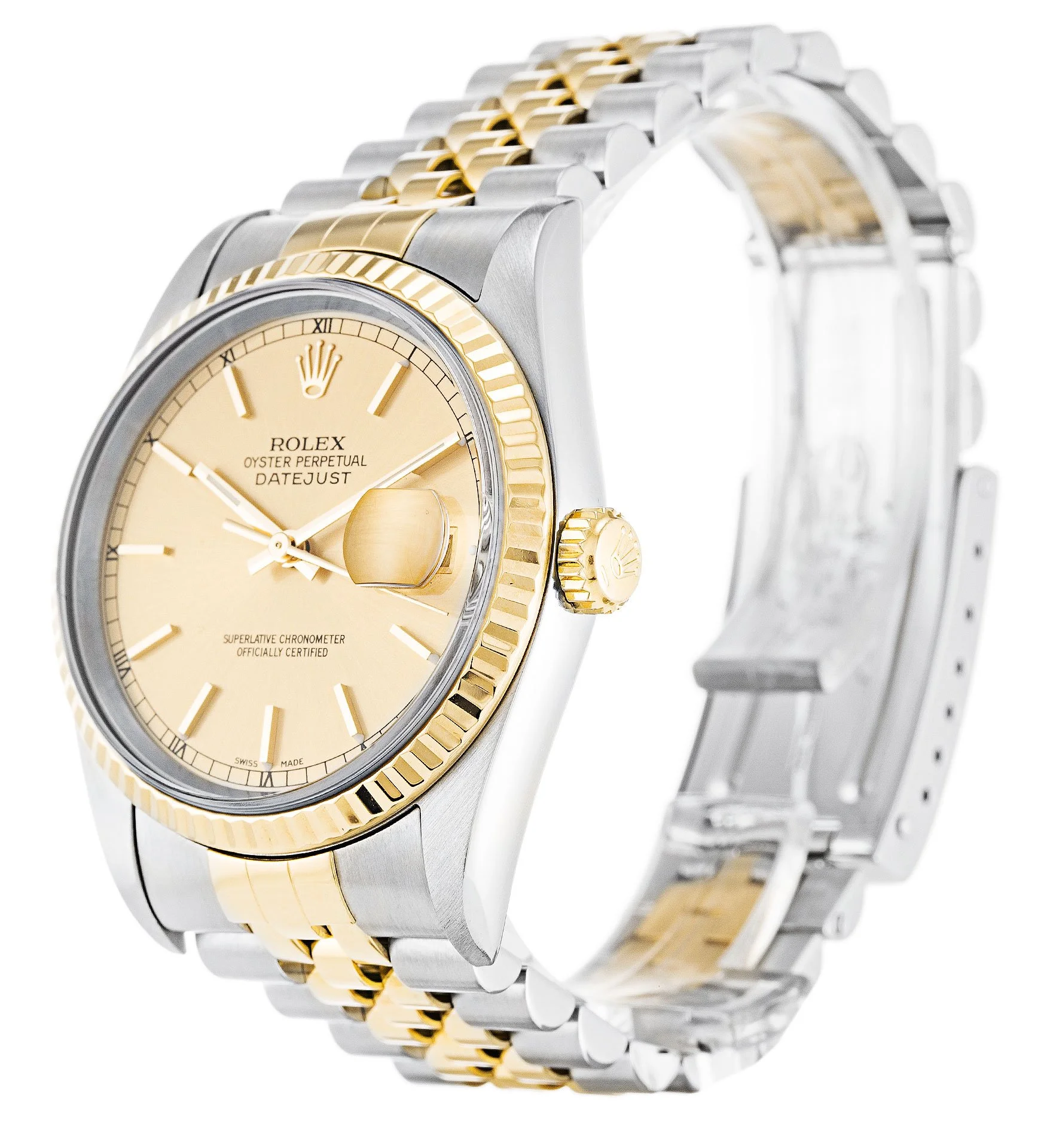 Rolex Datejust 36mm Champagne Dial 16233