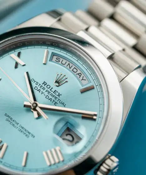 Rolex Day-Date 228396 Men’s 40mm Silver-tone Automatic