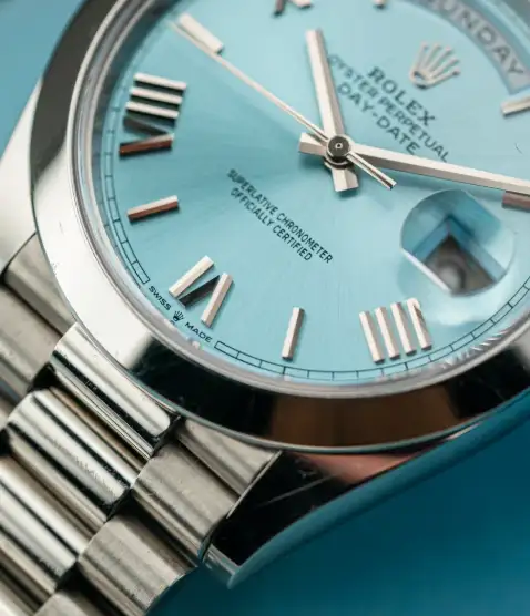 Rolex Day-Date 228396 Men’s 40mm Silver-tone Automatic