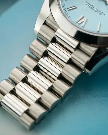 Rolex Day-Date 228396 Men’s 40mm Silver-tone Automatic